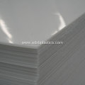 Natural White Polypropylene Sheets